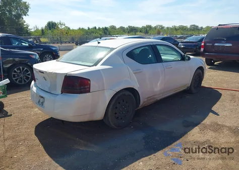 2008 Dodge Avenger Se z USA, uszkodzony, nr VIN 1B3LC46K38N631362